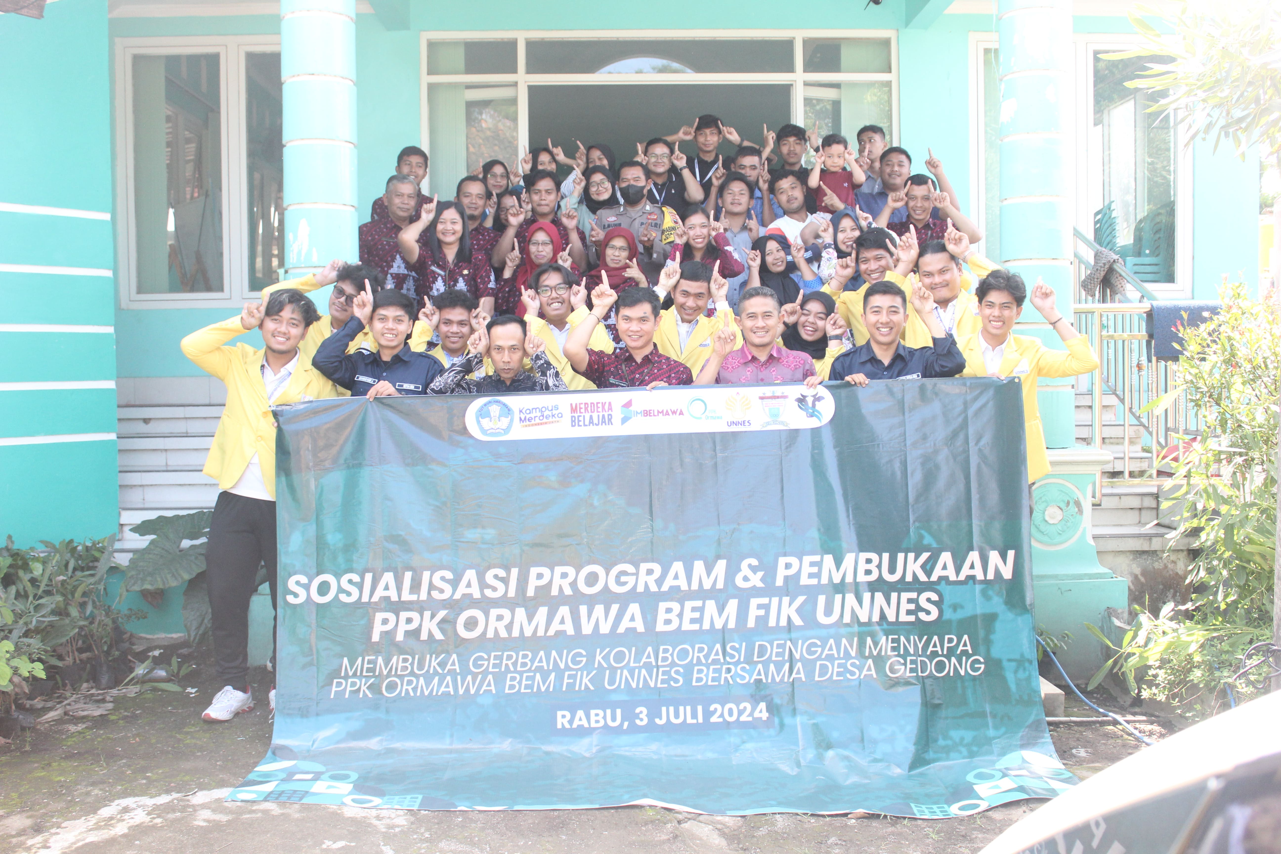 Sosialisasi Program & Pembukaan PPK Ormawa Bem Fik Unnes Di Desa Gedong